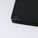 LOUIS VUITTON Epi Angian Shoulder Bag 2way Black M52112 LV Auth 129831-12