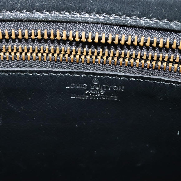 LOUIS VUITTON Epi Angian Shoulder Bag 2way Black M52112 LV Auth 129831