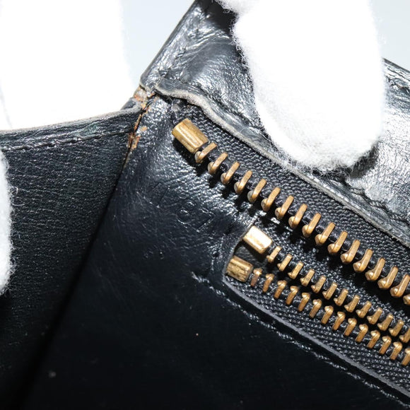 LOUIS VUITTON Epi Angian Shoulder Bag 2way Black M52112 LV Auth 129831