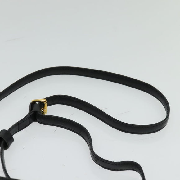 LOUIS VUITTON Epi Angian Shoulder Bag 2way Black M52112 LV Auth 129831