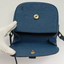 LOUIS VUITTON Epi Saint Cloud PM Shoulder Bag Blue M52195 LV Auth 129833-9