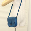 LOUIS VUITTON Epi Saint Cloud PM Shoulder Bag Blue M52195 LV Auth 129833-23
