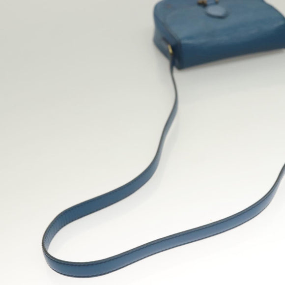 LOUIS VUITTON Epi Saint Cloud PM Shoulder Bag Blue M52195 LV Auth 129833