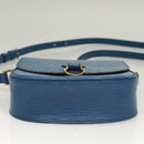 LOUIS VUITTON Epi Saint Cloud PM Shoulder Bag Blue M52195 LV Auth 129833-5