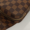 LOUIS VUITTON Damier Ebene Geronimos Shoulder Bag N51994 LV Auth 129837-9