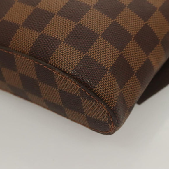 LOUIS VUITTON Damier Ebene Geronimos Shoulder Bag N51994 LV Auth 129837