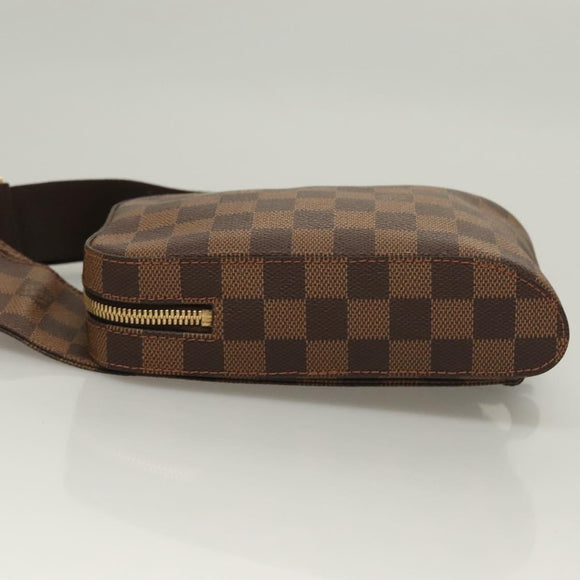 LOUIS VUITTON Damier Ebene Geronimos Shoulder Bag N51994 LV Auth 129837