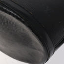 LOUIS VUITTON Epi Cluny Shoulder Bag Black M52252 LV Auth 129841-9