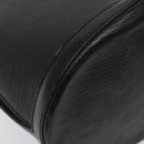 LOUIS VUITTON Epi Cluny Shoulder Bag Black M52252 LV Auth 129841-14