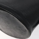 LOUIS VUITTON Epi Cluny Shoulder Bag Black M52252 LV Auth 129841-15