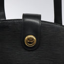 LOUIS VUITTON Epi Cluny Shoulder Bag Black M52252 LV Auth 129841-17