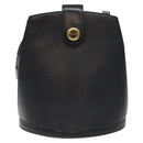 LOUIS VUITTON Epi Cluny Shoulder Bag Black M52252 LV Auth 129841-13