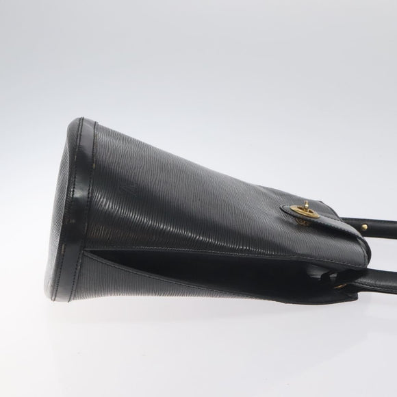 LOUIS VUITTON Epi Cluny Shoulder Bag Black M52252 LV Auth 129841