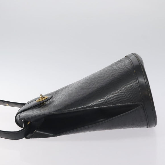 LOUIS VUITTON Epi Cluny Shoulder Bag Black M52252 LV Auth 129841