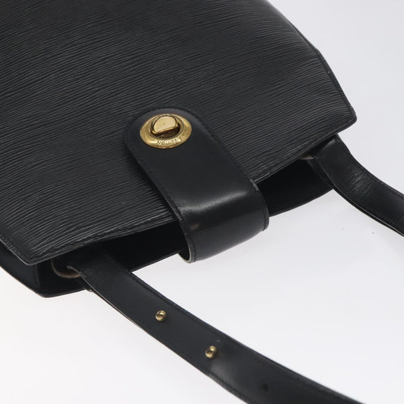 LOUIS VUITTON Epi Cluny Shoulder Bag Black M52252 LV Auth 129841