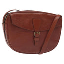 LOUIS VUITTON Epi Jeune FilleMM Shoulder Bag Brown M52153 LV Auth 129846-1