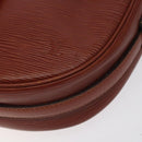 LOUIS VUITTON Epi Jeune FilleMM Shoulder Bag Brown M52153 LV Auth 129846-15