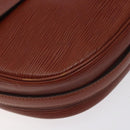 LOUIS VUITTON Epi Jeune FilleMM Shoulder Bag Brown M52153 LV Auth 129846-16