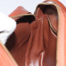 LOUIS VUITTON Epi Jeune FilleMM Shoulder Bag Brown M52153 LV Auth 129846-22