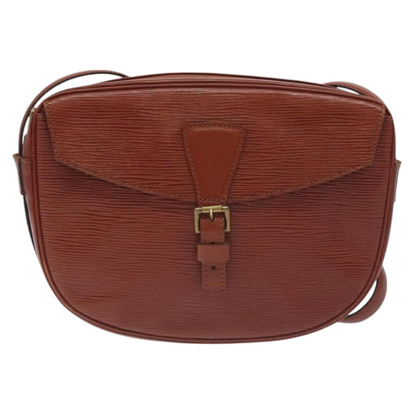 LOUIS VUITTON Epi Jeune FilleMM Shoulder Bag Brown M52153 LV Auth 129846