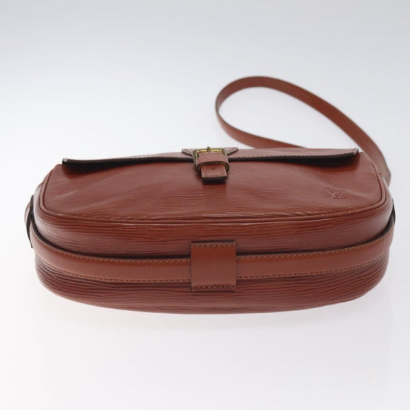 LOUIS VUITTON Epi Jeune FilleMM Shoulder Bag Brown M52153 LV Auth 129846