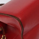 LOUIS VUITTON Epi Dock PM Hand Bag Red M93246 LV Auth 129848-14