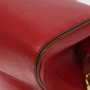 LOUIS VUITTON Epi Dock PM Hand Bag Red M93246 LV Auth 129848-15