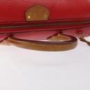 LOUIS VUITTON Epi Dock PM Hand Bag Red M93246 LV Auth 129848-7
