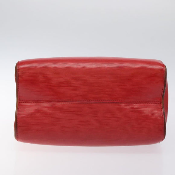 LOUIS VUITTON Epi Dock PM Hand Bag Red M93246 LV Auth 129848