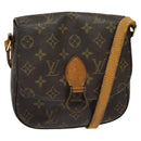 LOUIS VUITTON Monogram Saint Cloud MM Shoulder Bag M51243 LV Auth 129864-1