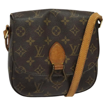 LOUIS VUITTON Monogram Saint Cloud MM Shoulder Bag M51243 LV Auth 129864