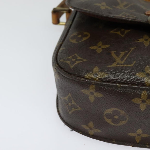 LOUIS VUITTON Monogram Saint Cloud MM Shoulder Bag M51243 LV Auth 129864