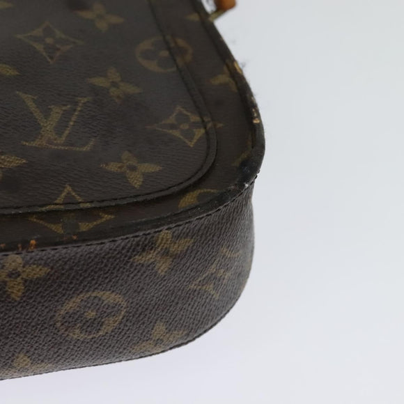 LOUIS VUITTON Monogram Saint Cloud MM Shoulder Bag M51243 LV Auth 129864