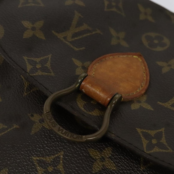 LOUIS VUITTON Monogram Saint Cloud MM Shoulder Bag M51243 LV Auth 129864