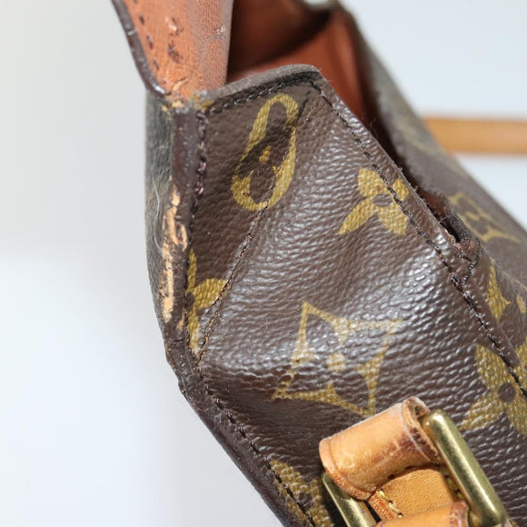 LOUIS VUITTON Monogram Saint Cloud MM Shoulder Bag M51243 LV Auth 129864