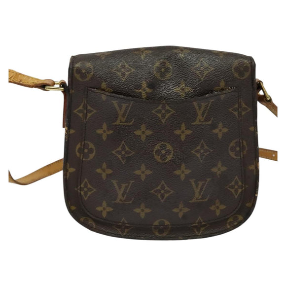 LOUIS VUITTON Monogram Saint Cloud MM Shoulder Bag M51243 LV Auth 129864
