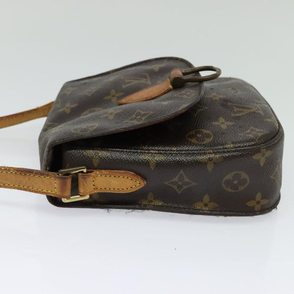 LOUIS VUITTON Monogram Saint Cloud MM Shoulder Bag M51243 LV Auth 129864
