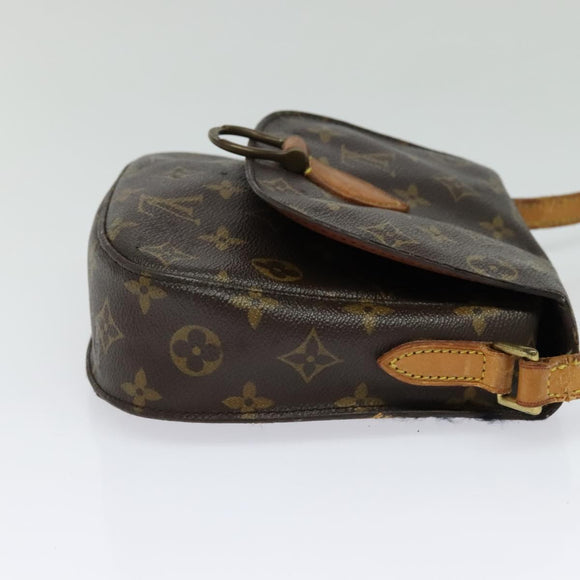 LOUIS VUITTON Monogram Saint Cloud MM Shoulder Bag M51243 LV Auth 129864