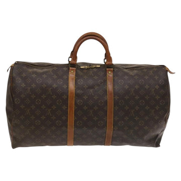 LOUIS VUITTON Monogram Keepall 60 Boston Bag M41422 LV Auth 129878 - 0