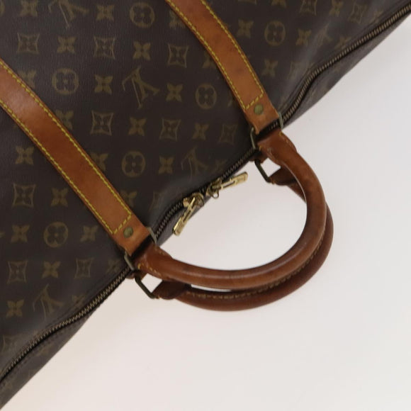 LOUIS VUITTON Monogram Keepall 60 Boston Bag M41422 LV Auth 129878