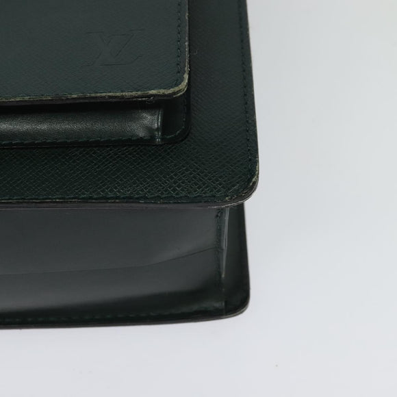 LOUIS VUITTON Taiga Monceau 28 Hand Bag Epicea M32064 LV Auth 129881