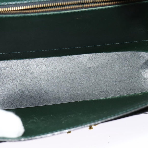 LOUIS VUITTON Taiga Monceau 28 Hand Bag Epicea M32064 LV Auth 129881