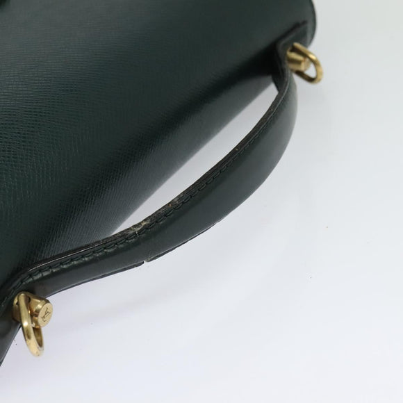 LOUIS VUITTON Taiga Monceau 28 Hand Bag Epicea M32064 LV Auth 129881