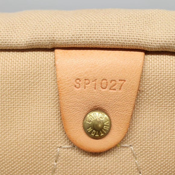 LOUIS VUITTON Damier Azur Speedy 30 Hand Bag N41533 LV Auth 129882