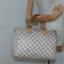 LOUIS VUITTON Damier Azur Speedy 30 Hand Bag N41533 LV Auth 129882-21