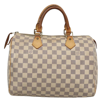 LOUIS VUITTON Damier Azur Speedy 30 Hand Bag N41533 LV Auth 129882 - 0