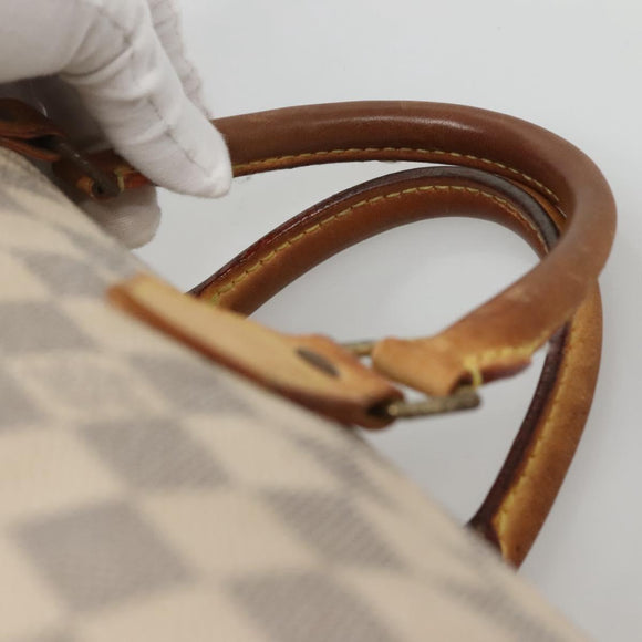 LOUIS VUITTON Damier Azur Speedy 30 Hand Bag N41533 LV Auth 129882