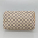 LOUIS VUITTON Damier Azur Speedy 30 Hand Bag N41533 LV Auth 129882-5