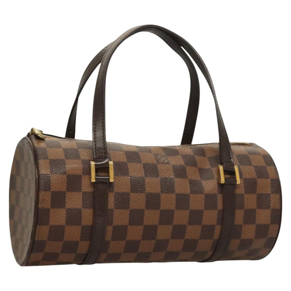LOUIS VUITTON Damier Ebene Papillon 30 Hand Bag N51303 LV Auth 129886
