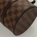 LOUIS VUITTON Damier Ebene Papillon 30 Hand Bag N51303 LV Auth 129886-14